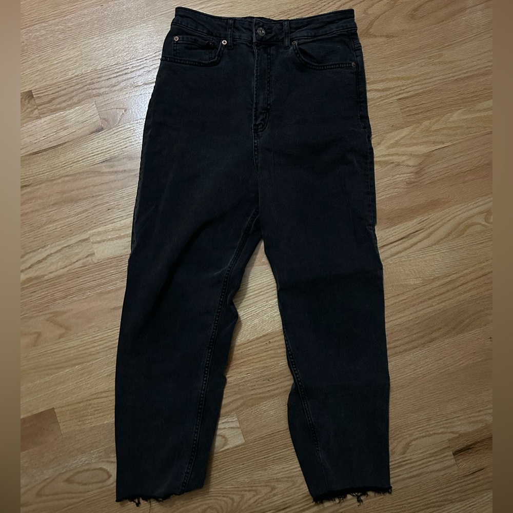 Dark Wash H&M Divided Stretchy High Waisted Jean